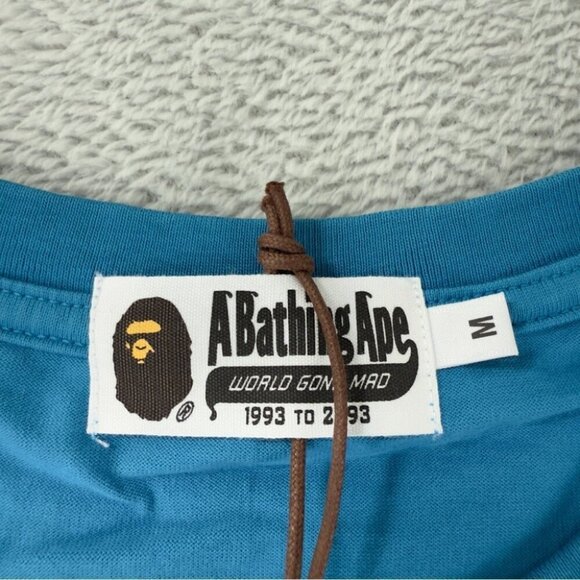 Bape A Bathing Ape NWT Men's Size Medium One Point Pocket Overdye T-shirt - Picture 2 of 16